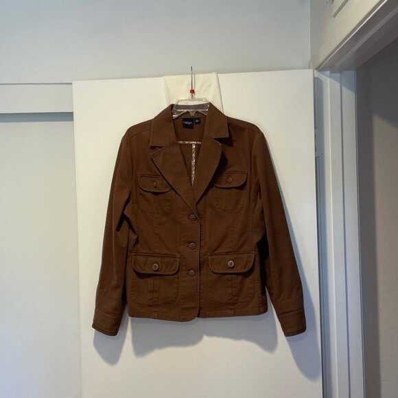 Women's Casual 100% Cotton Jacket - Picture 1 of 2